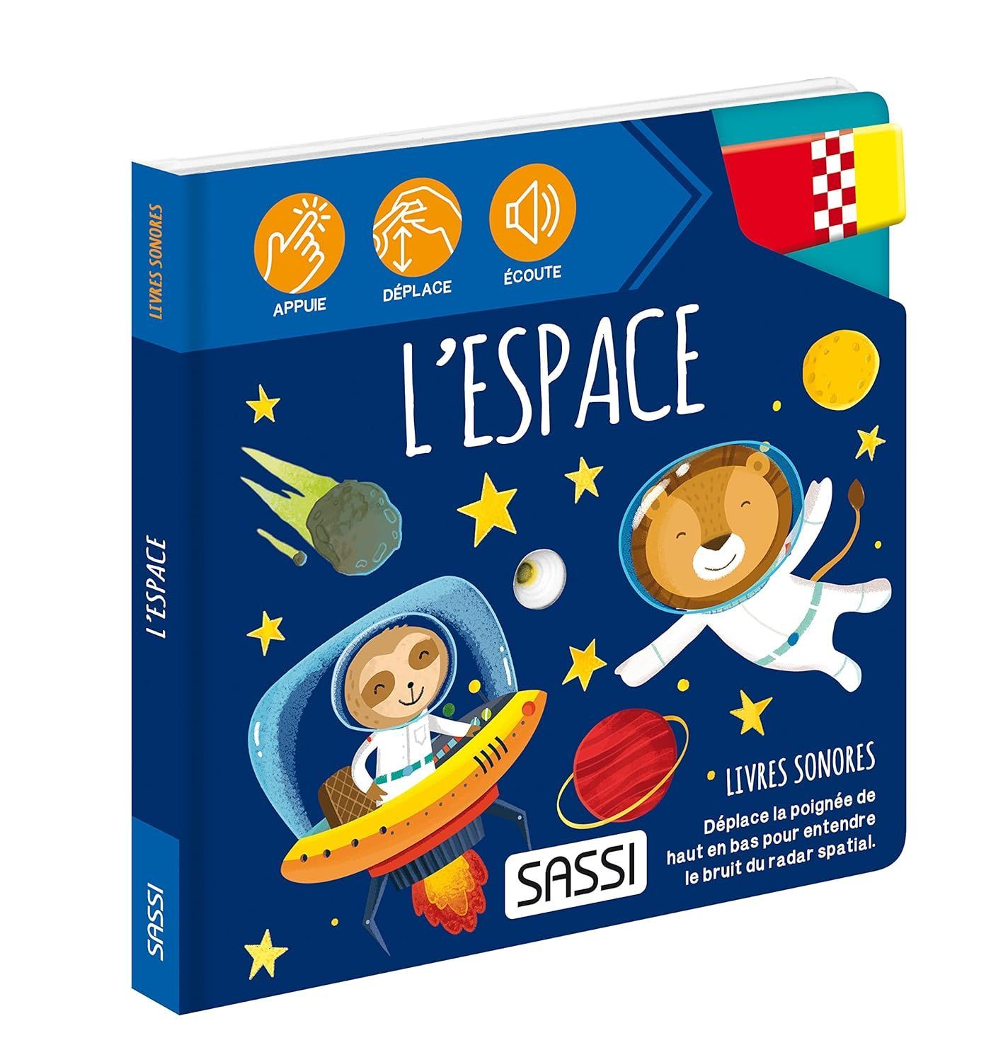 Livre sonore l'espace - Sassi