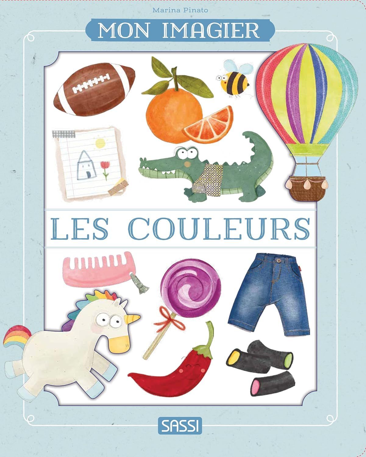 Mon imagier - les couleurs - Sassi