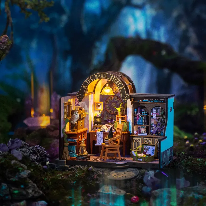 Kit maison miniature - the magic study - Rolife