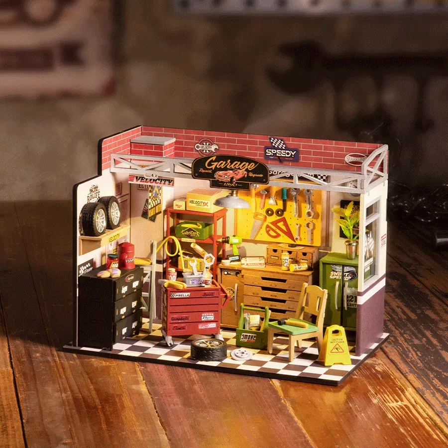 Kit maison miniature - Garage workshop - Rolife