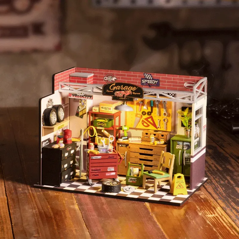 Kit maison miniature - Garage workshop - Rolife