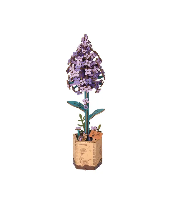 Fleurs à créer - Wooden Bloom Craft - Rolife (8 modèles au choix)