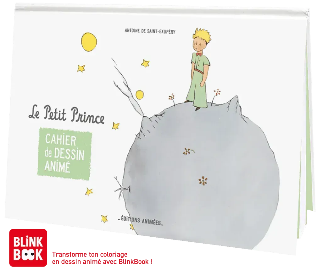 Cahier de dessin "le Petit Prince" - Edition animée