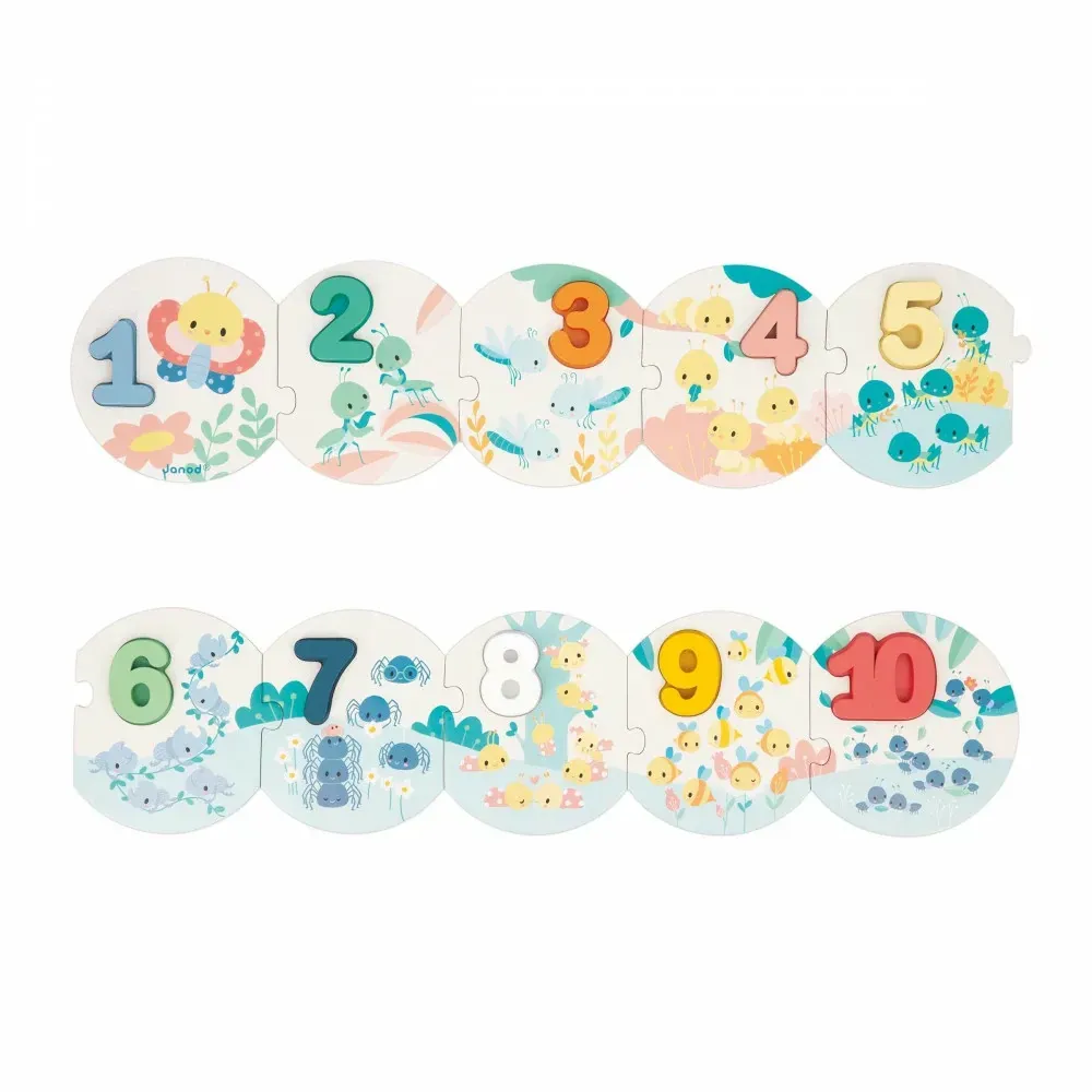 Puzzle mes premiers chiffres Pure - Janod