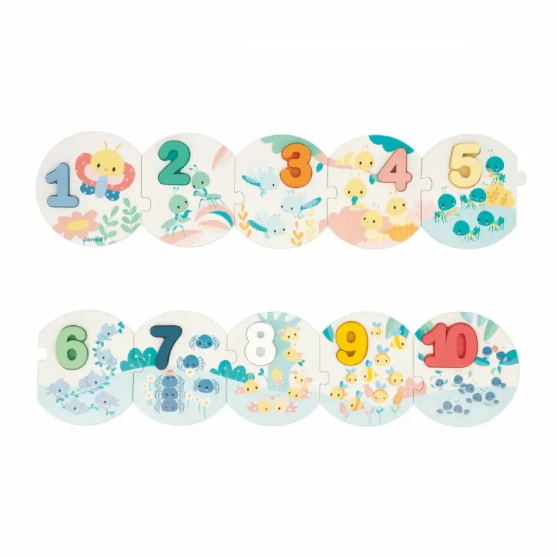 Puzzle mes premiers chiffres Pure - Janod