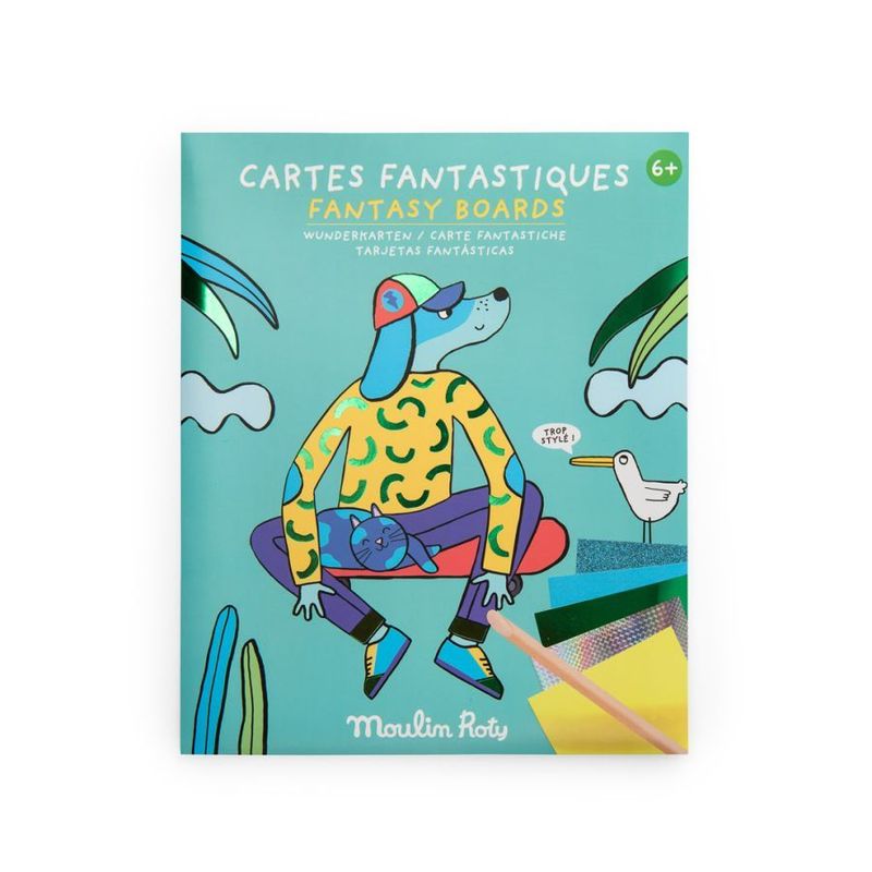 Cartes fantastiques "les Loufoques" - Moulin Roty