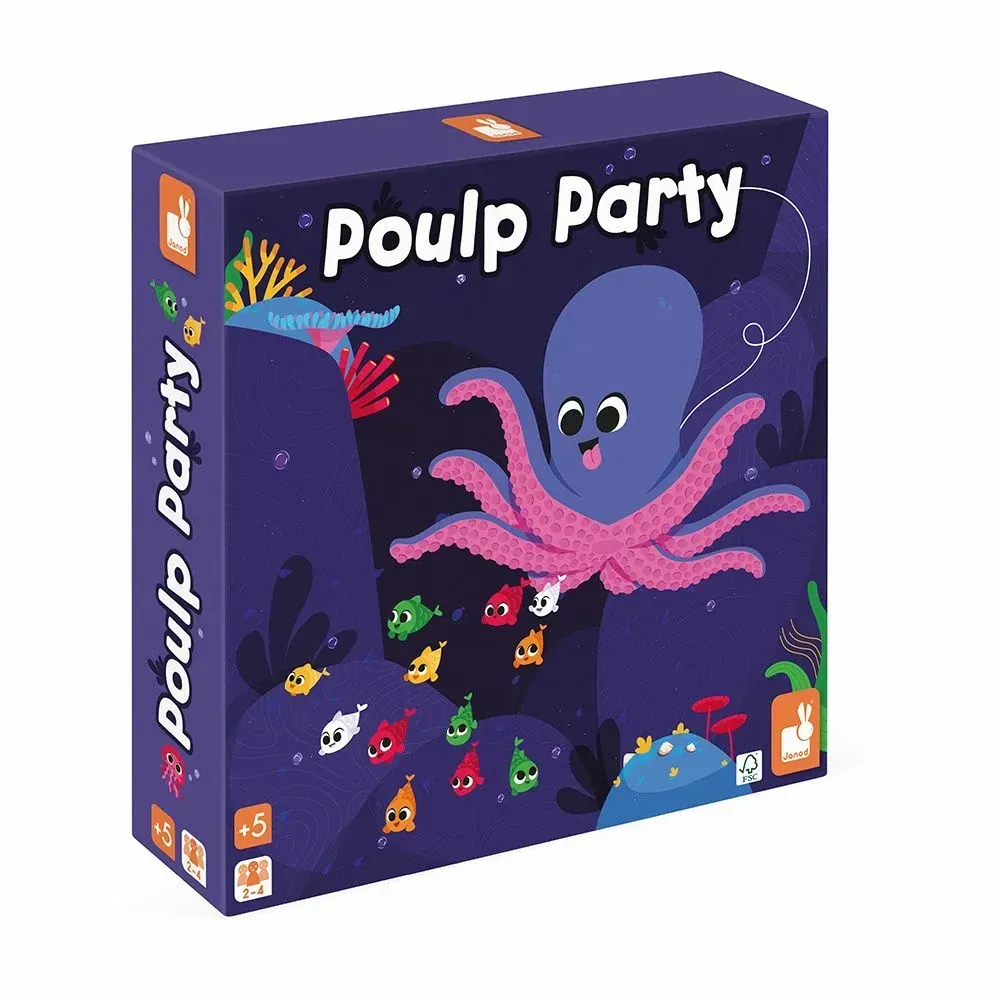 Poulp party  jeu de stratégie - Janod