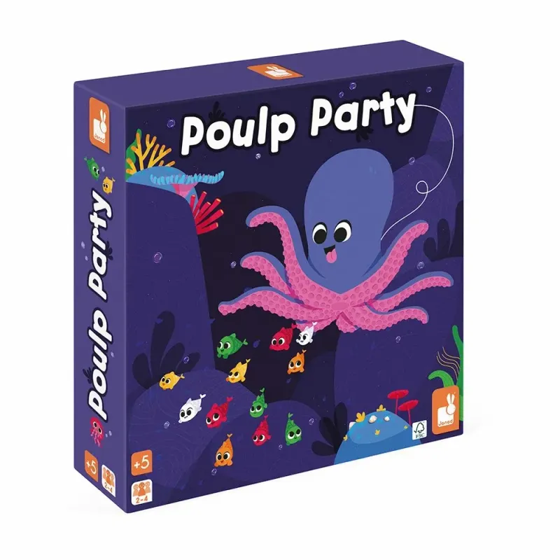Poulp party  jeu de stratégie - Janod