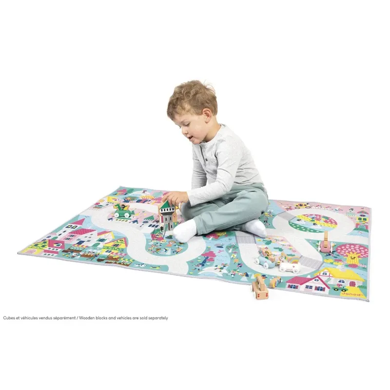 Tapis royaume enchanté "cross roads" - Janod