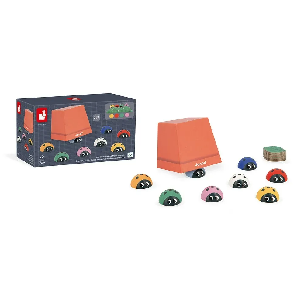 Jeu de mémoire les coccinelles - Janod