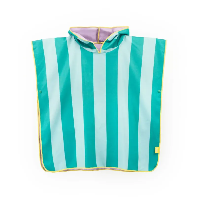 Poncho microfibres lagon - Quut