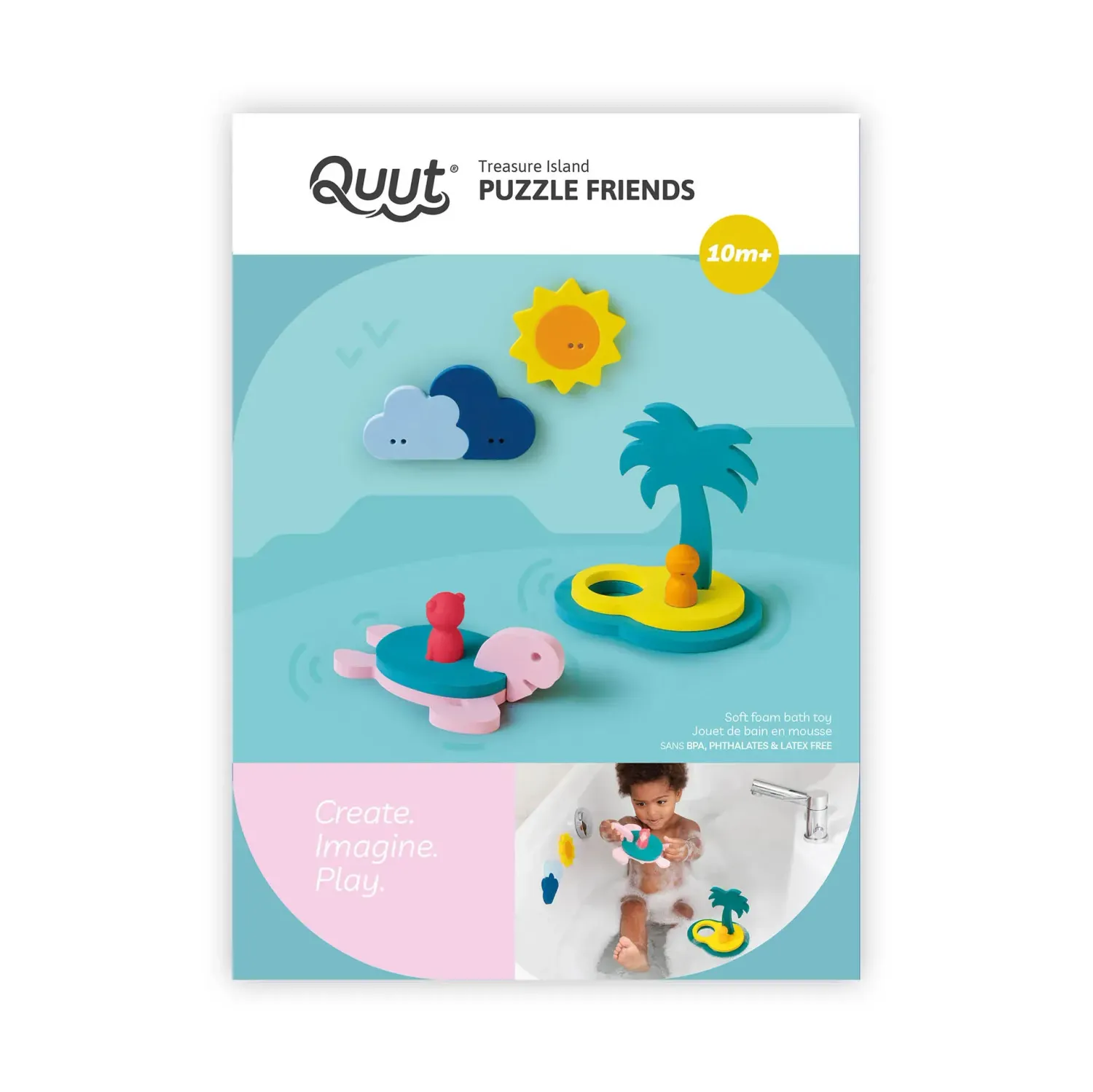 Ile au trésor - puzzle friends - Quut