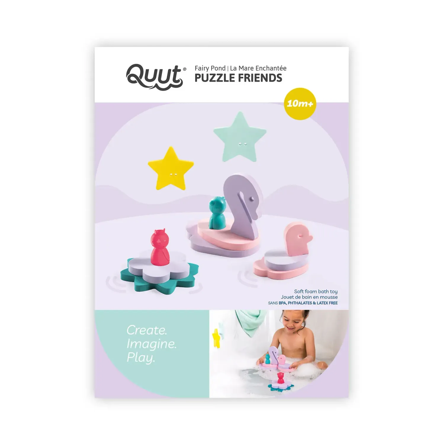 La mare enchantée - puzzle friends - Quut