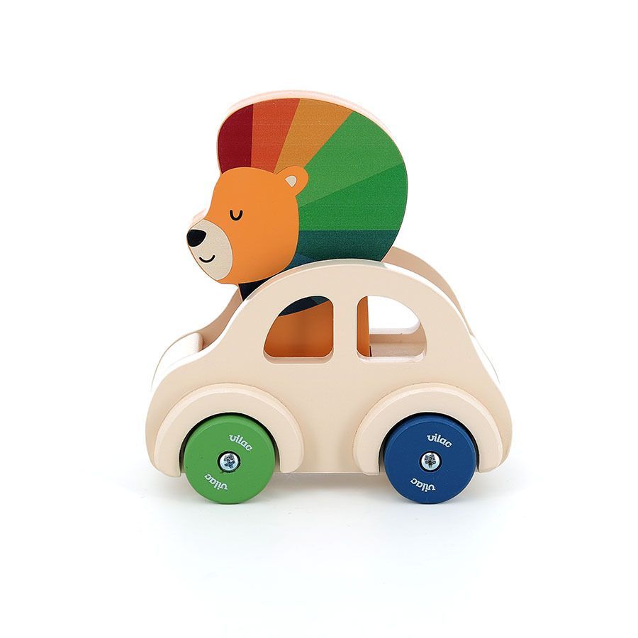 Voiture pouët lion - Vilac