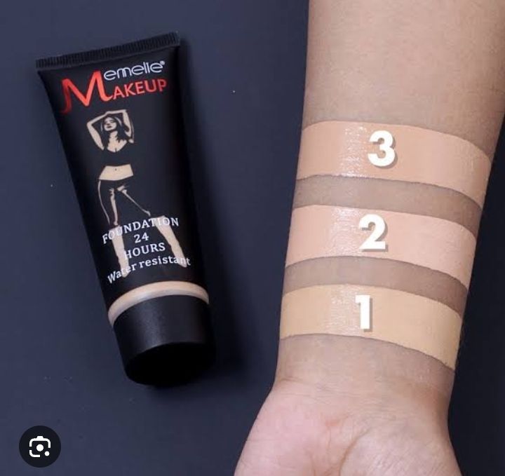 Emelie Waterproof Matte Foundation tube..