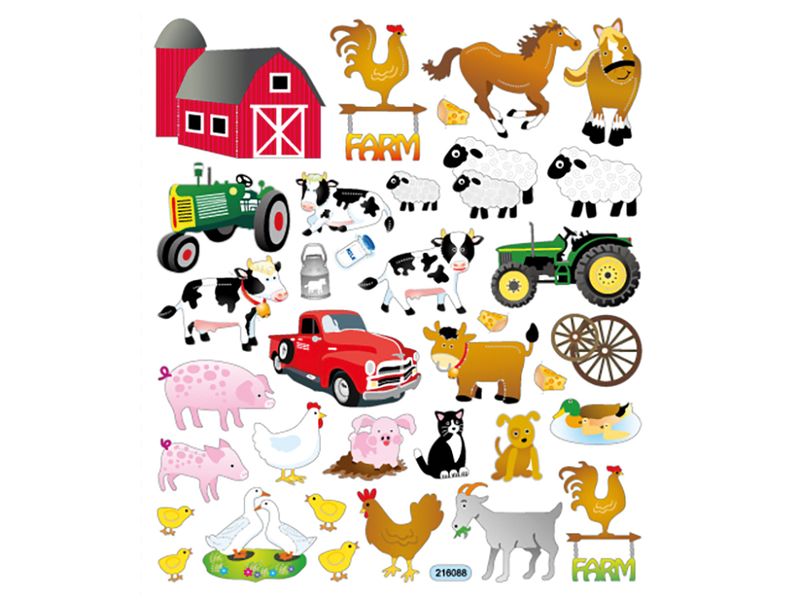 Klistremerker – Bondegård