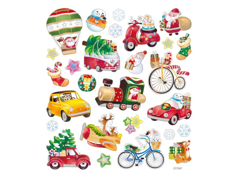 Klistremerker – Hjem til jul