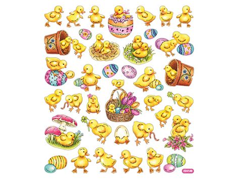 Klistremerker – Påskekyllinger