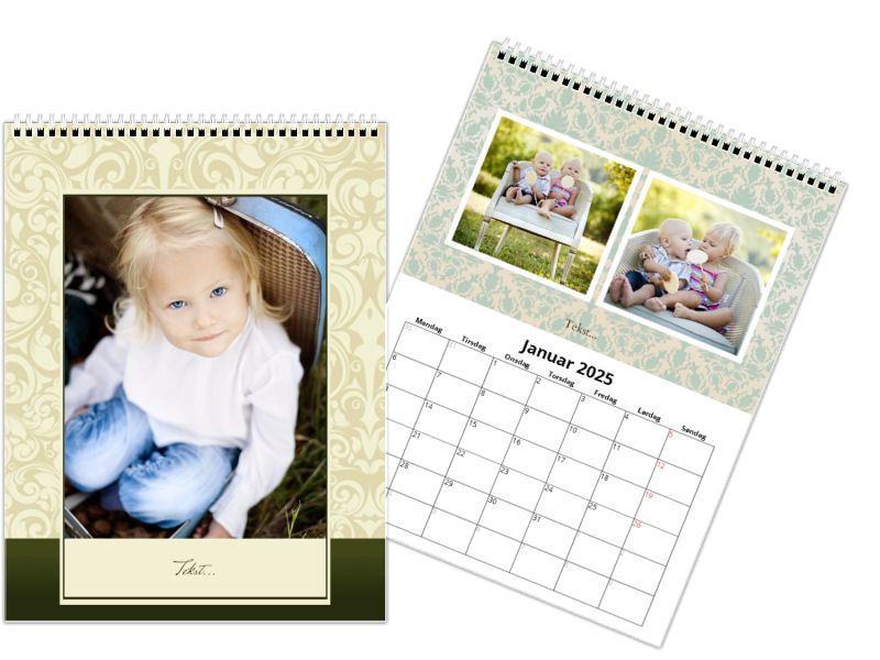 Personlig Fotokalender  15x20cm