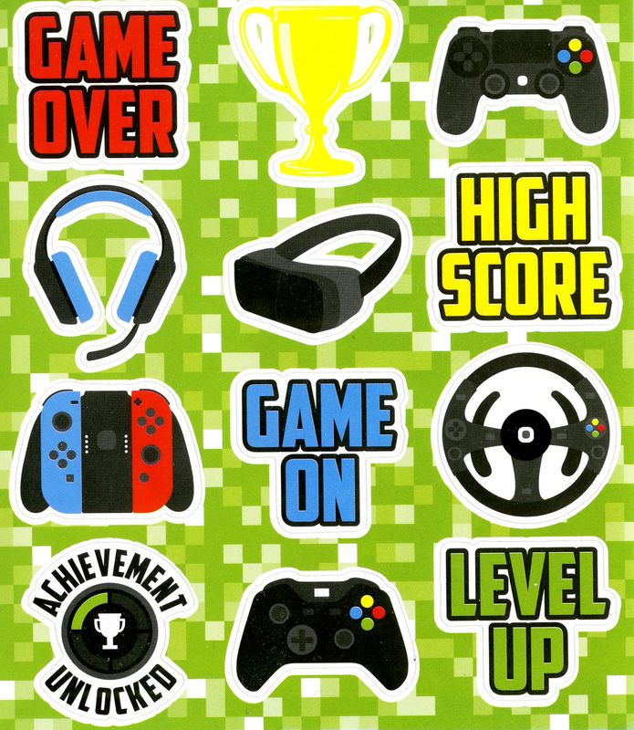 Klistremerker – Gaming