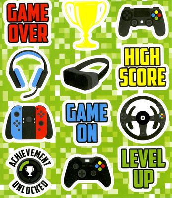 Klistremerker – Gaming