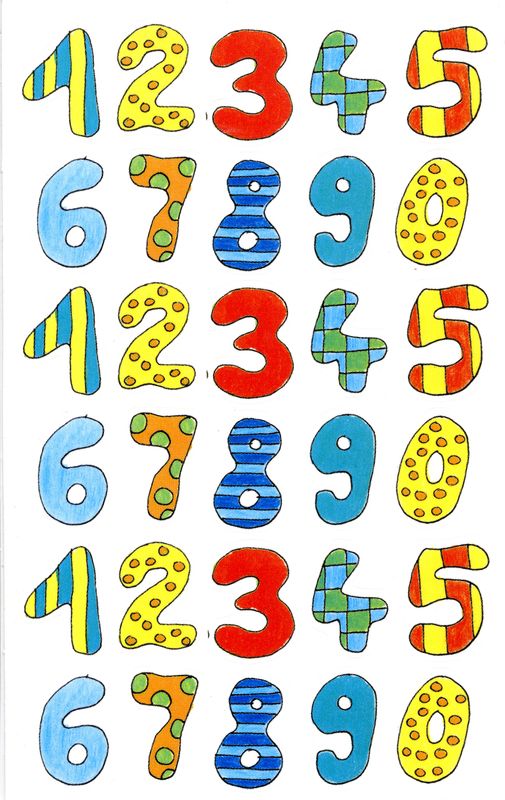 Klistremerker – Tall