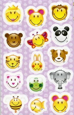 Klistremerker – Smileys