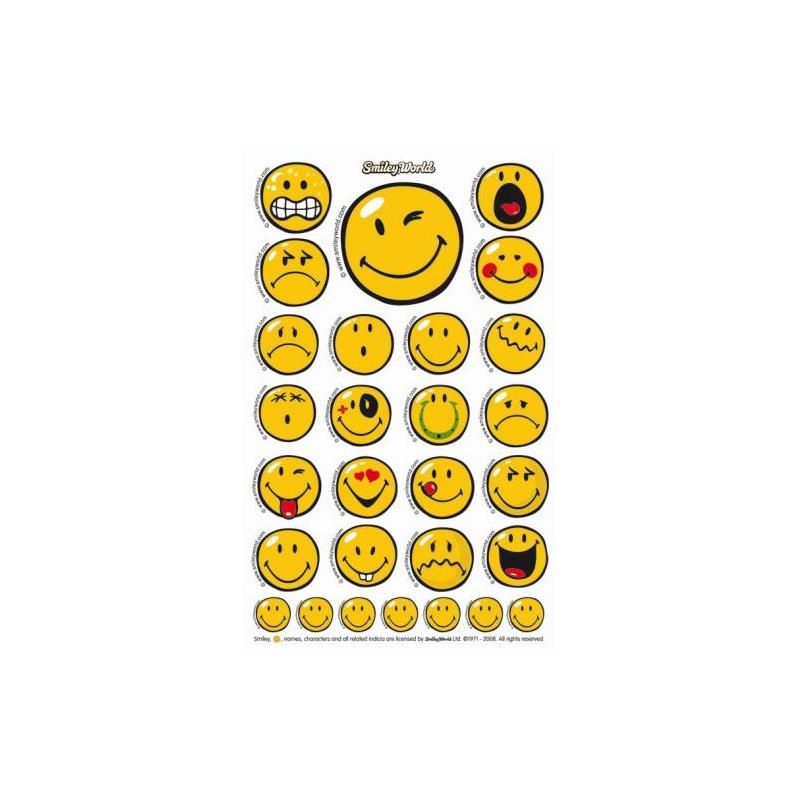 Klistremerker – Smiley