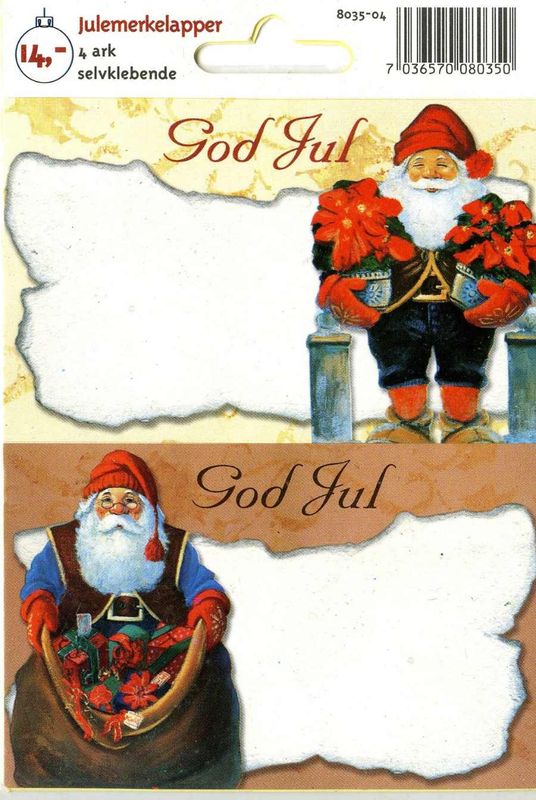 Merkelapper - Nisser