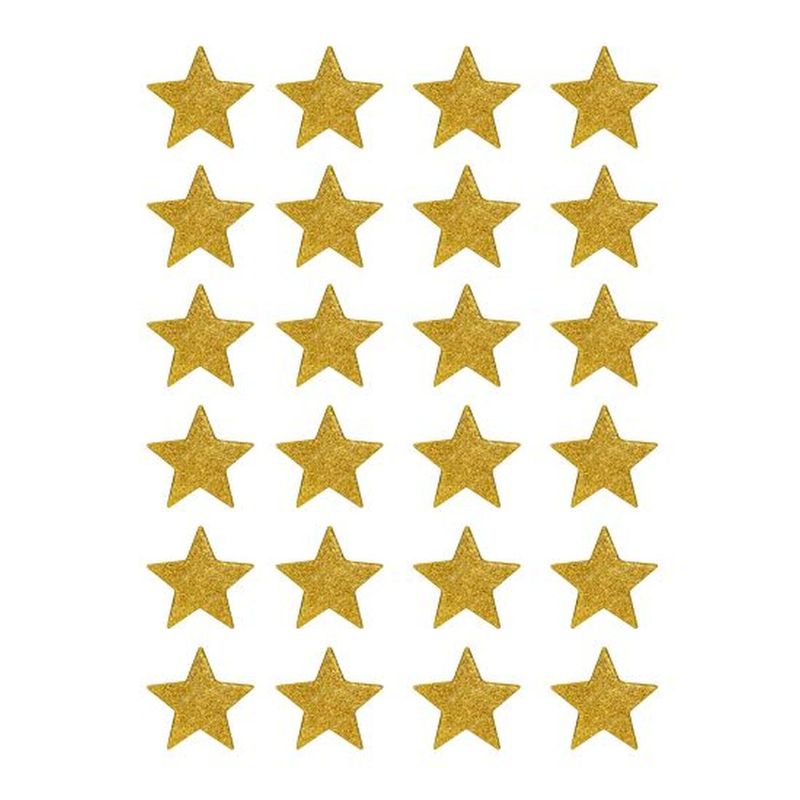 Klistremerker - Jul ,ekslusive gullstjerner