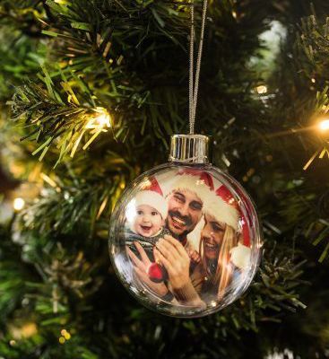 Julekuler med bilde