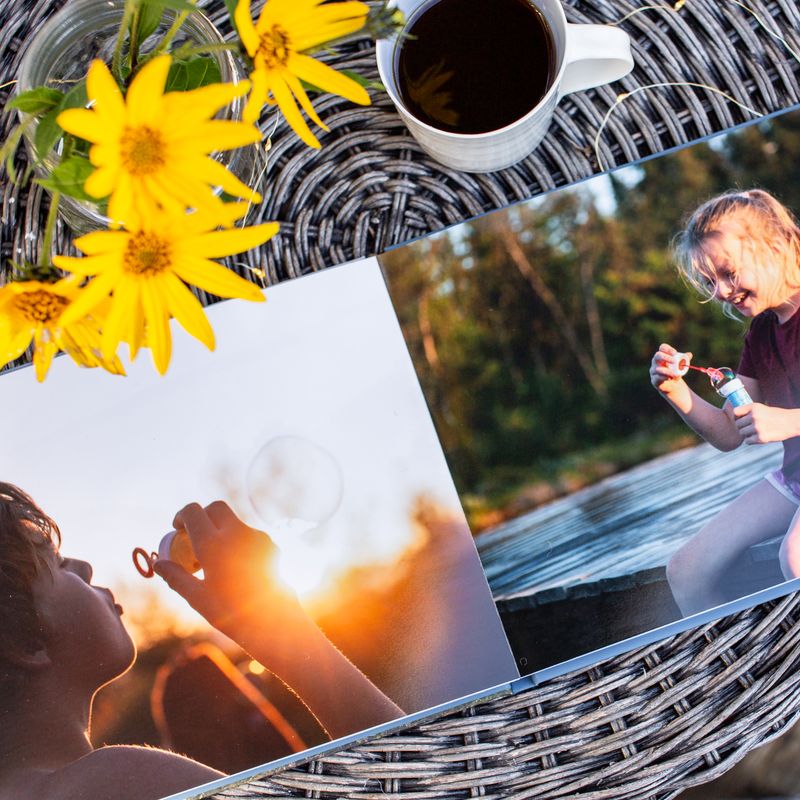 Premium fotobok 30x30 glossy