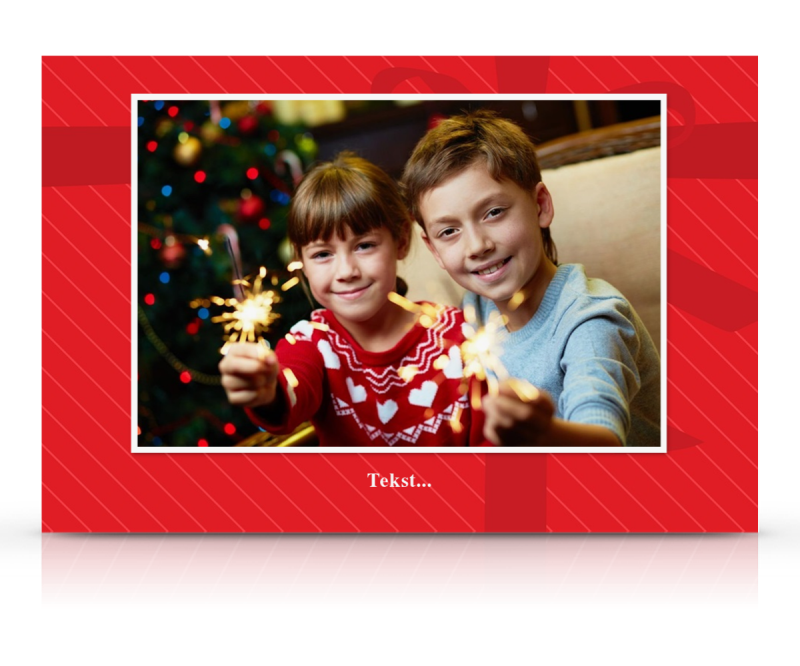 Personlig 2-siders kort 10x15cm liggende