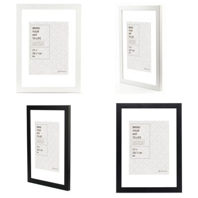 Stilren svart og hvit