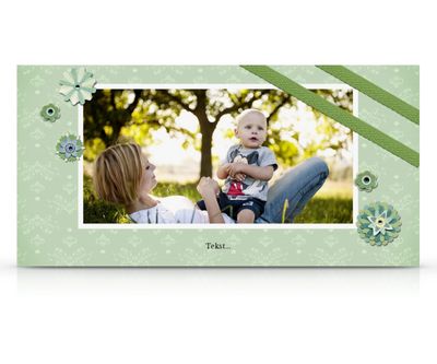 Personlig Fotokort 10x20cm liggende