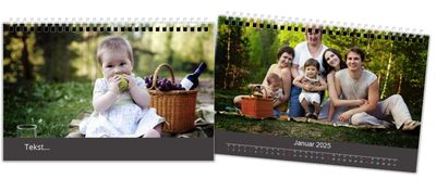 Personlig Fotokalender  20x30 cm liggende