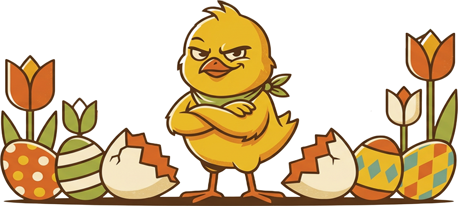 Påskekopp "Sint kylling"