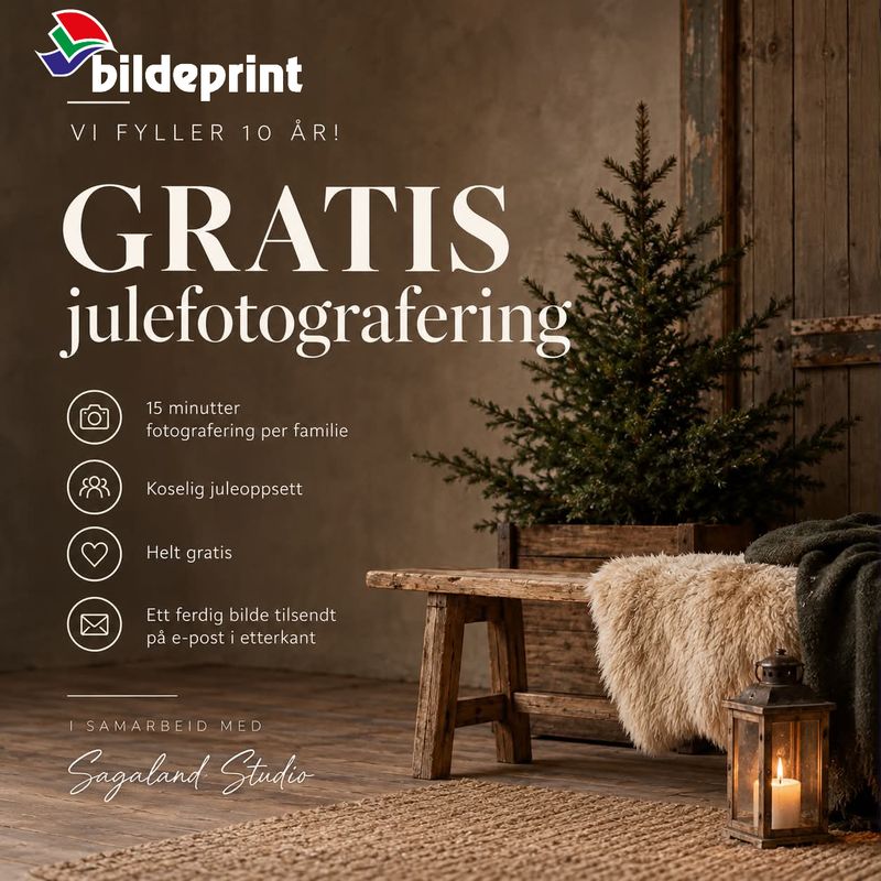 Gratis julefotografering 24/10