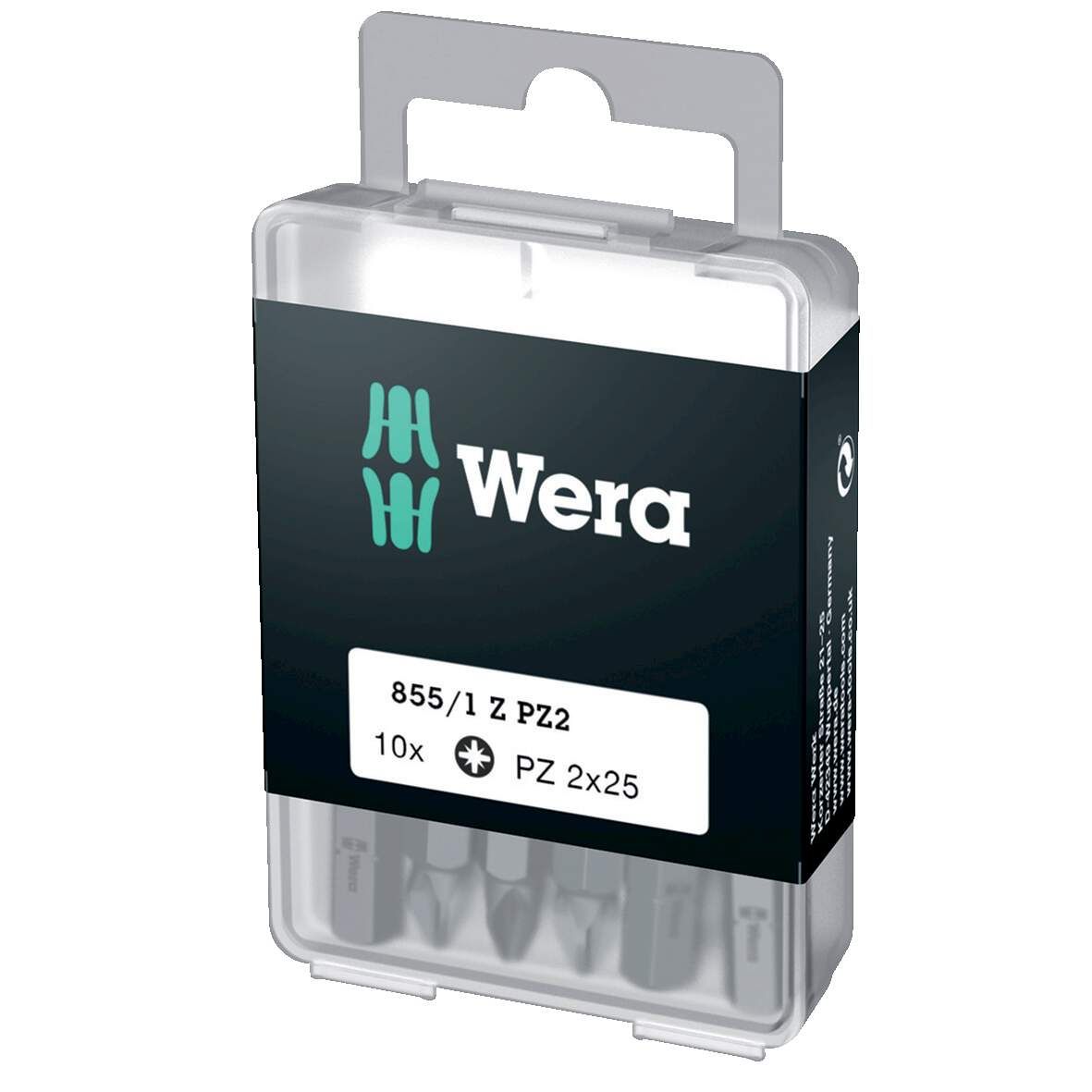 WERA Bit 855/1 Z DIY PZ 2x25mm 1 Pkg.=10 Stück