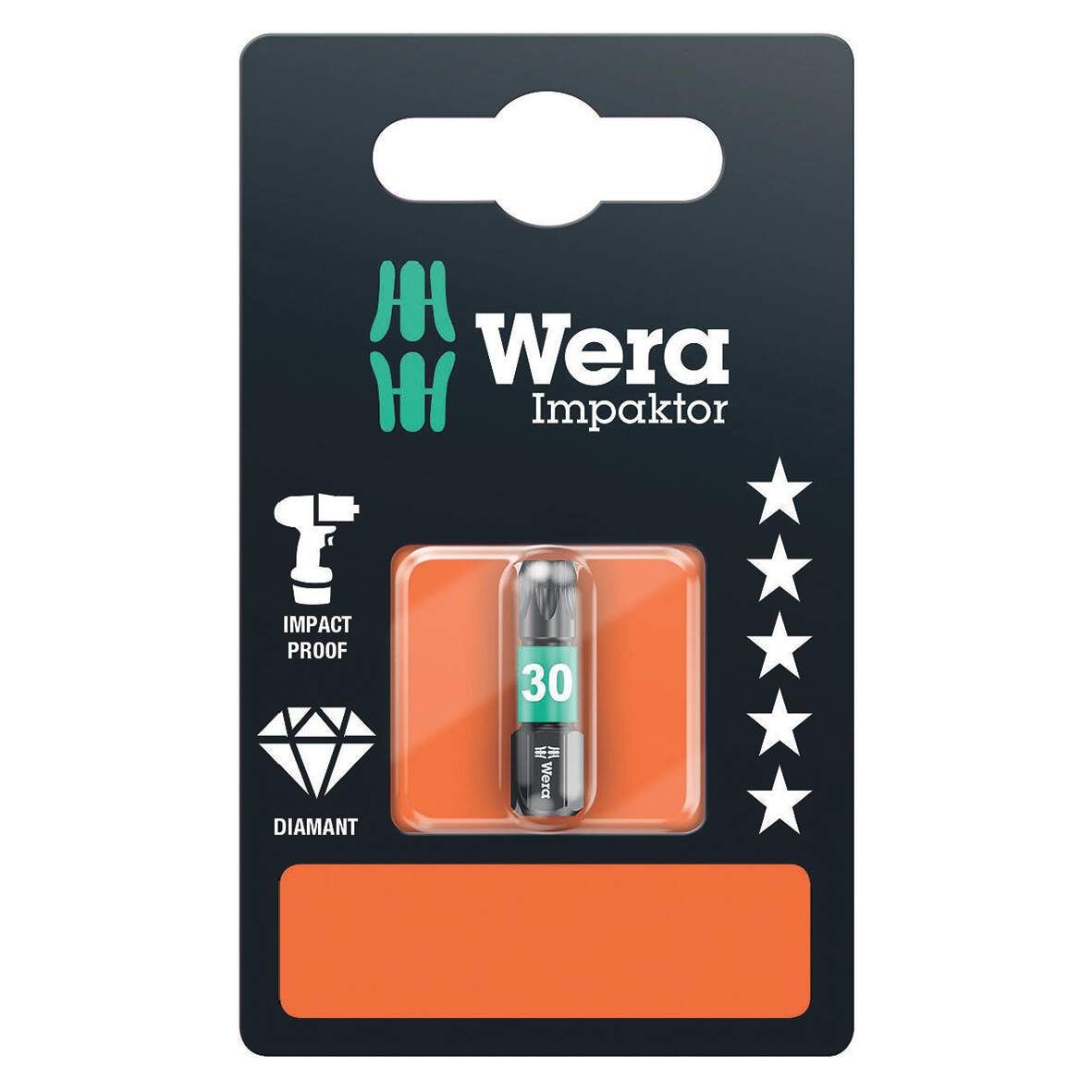 WERA Bit 867/1 IMP DC TX 30x25mm