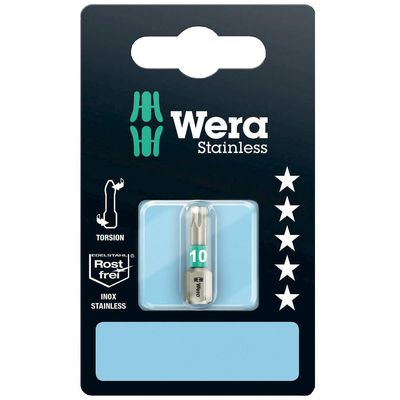 WERA Bit 3867/1 TS Edelstahl TX30x25mm