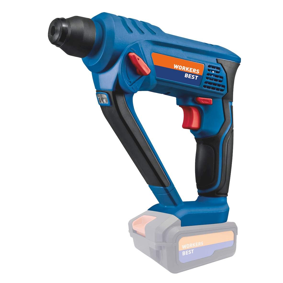 WORKERS BEST Akku-Bohrhammer WB 18V-BSH CPF