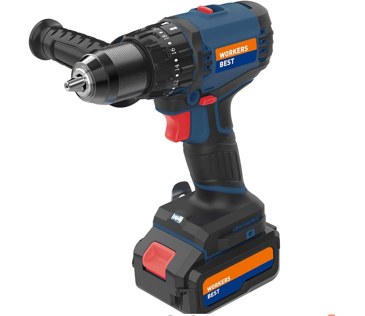 WORKERS BEST Akku-Schlagbohrschrauber WB 18V-SBL CPF Brushless