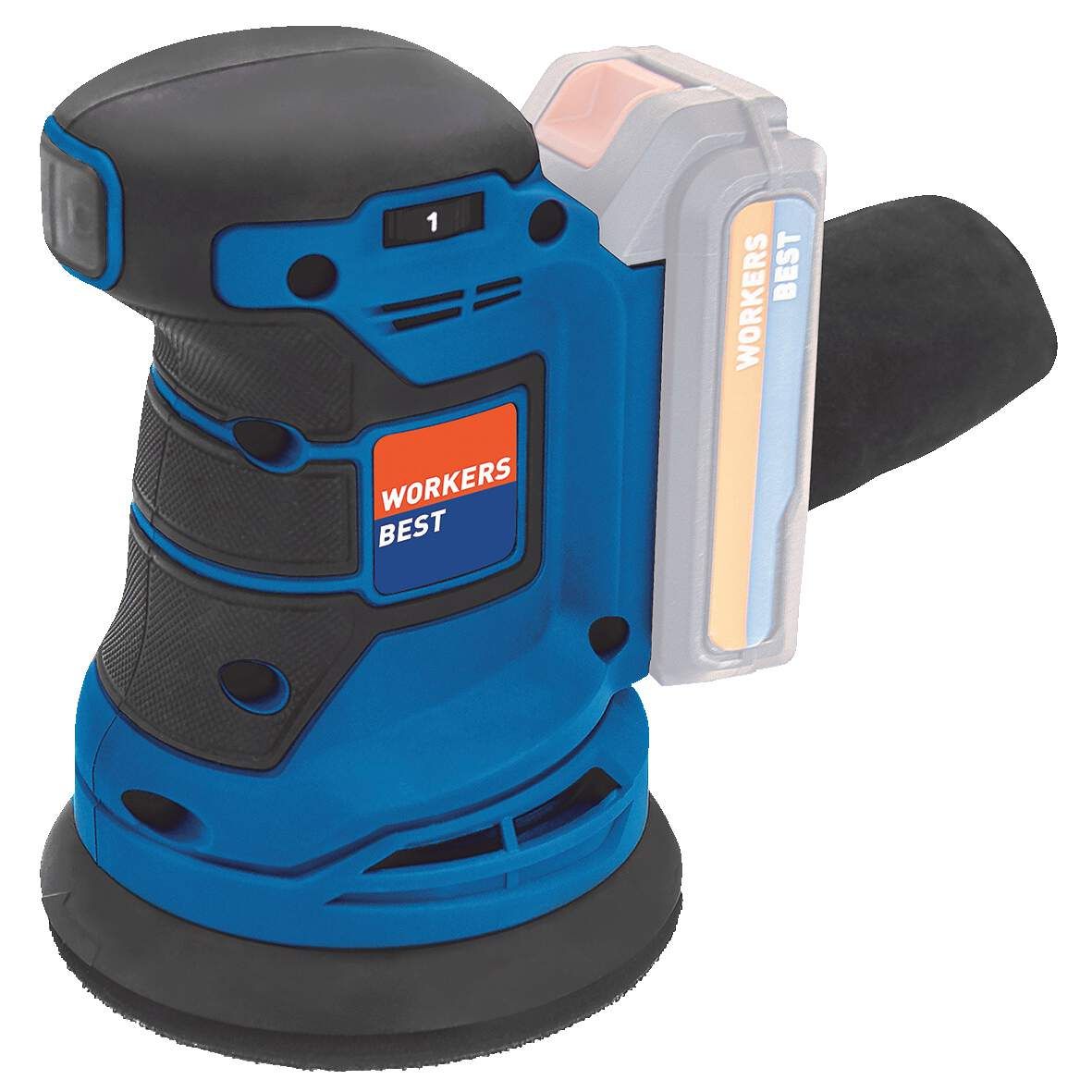 WORKERS BEST Akku-Exzenterschleifer WB 18V- EZS CPF