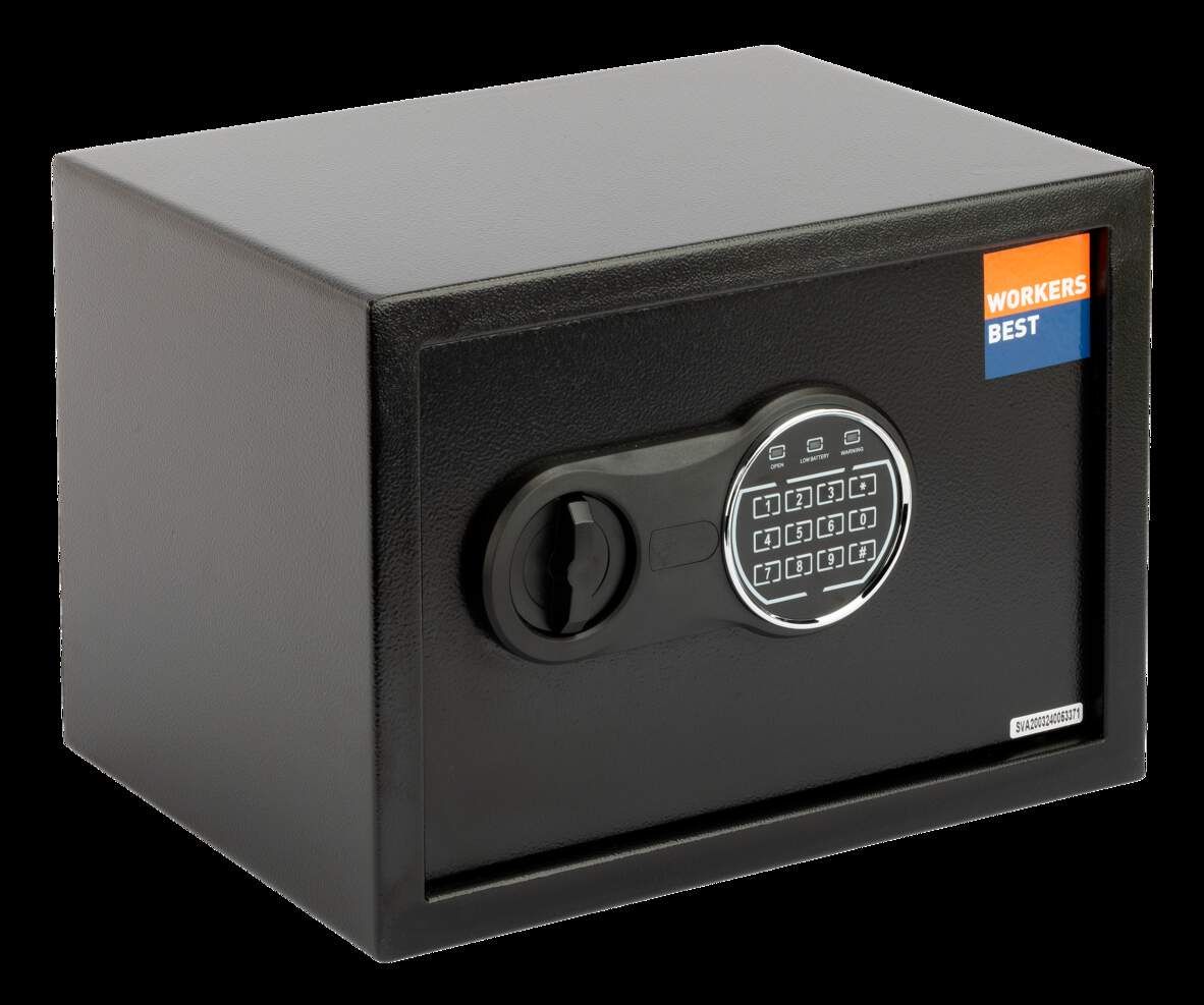 WORKERS BEST Möbeltresor Elektronik Außenmaß-BxHxT:35x25x25cm