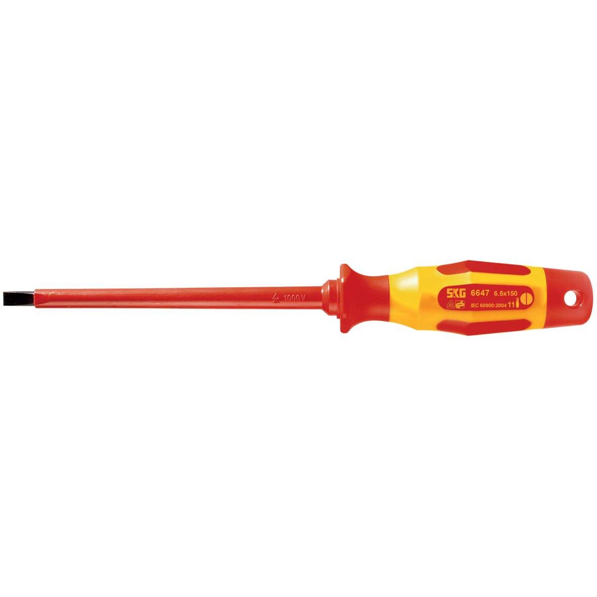 SKG Schlitz-Schraubendreher VDE 2K.-Griff 4,0x100mm