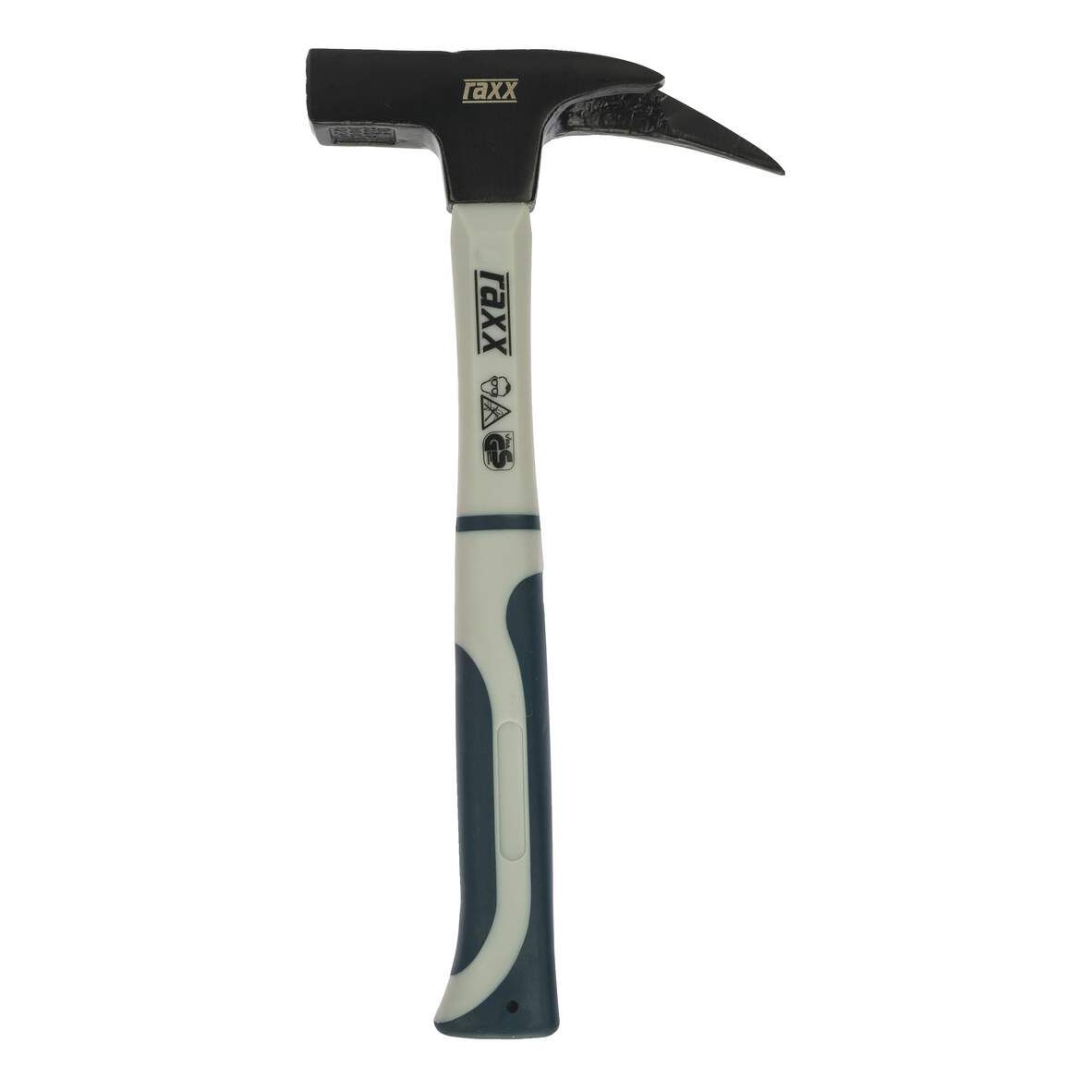 RAXX Latthammer 600g mit Fiberglasstiel DIN 7239