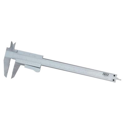 RAXX Präzisionsschiebelehre rostfrei matt verchr. 150mm mit Schraub