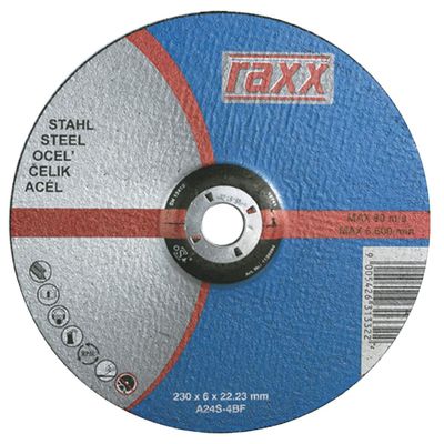 RAXX Schruppscheibe RAXX Stahl 115x6,0x22,23mm