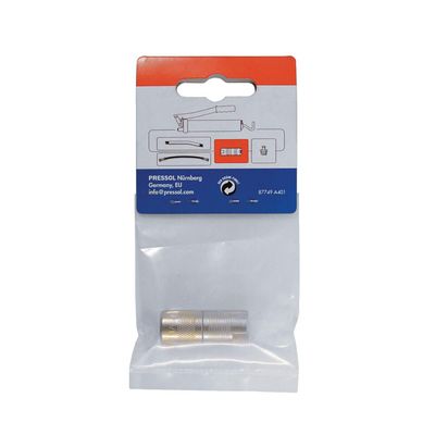 PRESSOL 4-Backen Mundstück gedreht Stahl IG 1/8&quot; DM 15mm SB